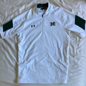 University of Hawaii Half-zip Windbreaker